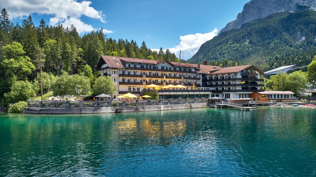 Urlaub am Eibsee: Im 4 Sterne Hotel Eibsee, Der Eibsee.