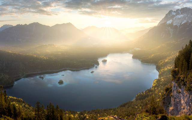 Eibseeblick