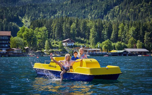Bootsverleih am Eibsee