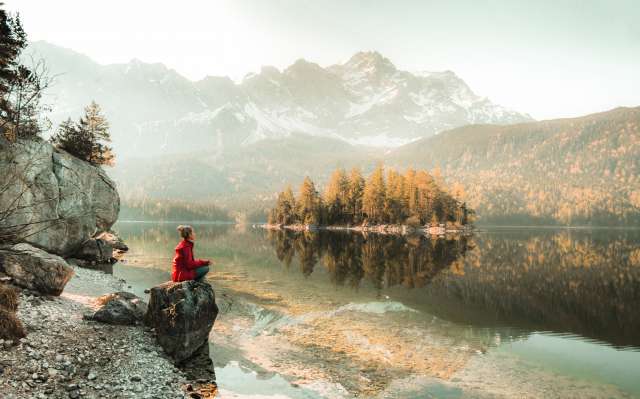 Eibsee in Garmisch